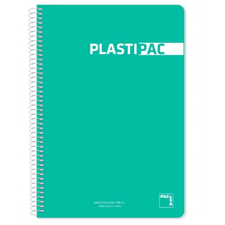 Cuaderno  Plastipac Folio  Pauta 3,5 80h  90gr