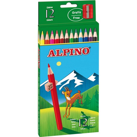 Lápices de colores Alpino