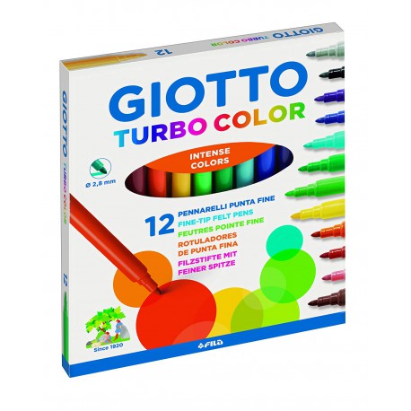 Rotuladores Giotto Turbo Color