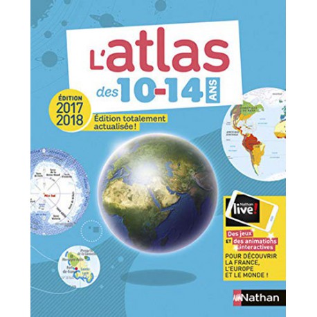 L’Atlas des 10-14 ans (9782091876108)