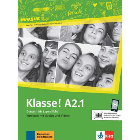 Allemand : Klasse! A2.1 Kursbuch (Livre de cours) ( 9783126071338  )