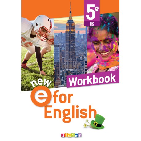 NEW E For english- angles 5e Ed. 2022 Workbook ( 9782278105144 )