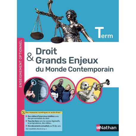 Droit et Grands Enjeux du Monde Contemporain .Terminale ( 9782091725468