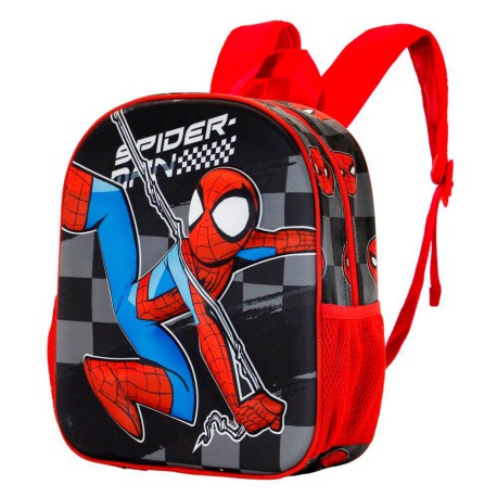 Mochila Guardería 3D Spiderman Marvel 31 cm