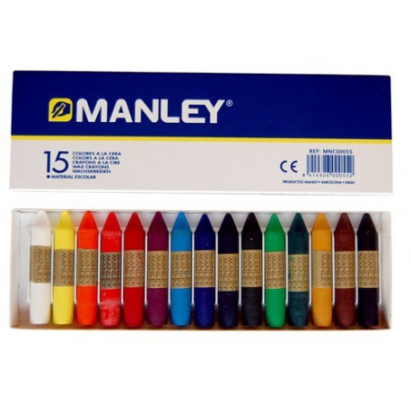 Ceras Manley  Pack de 15, multicolor