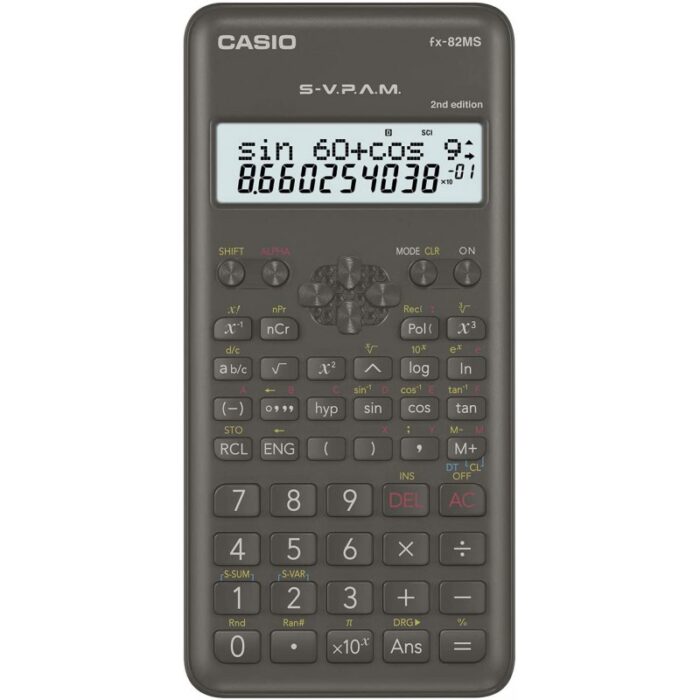 Calculadora Científica Casio FX-82 MS-2 edición 240 funciones