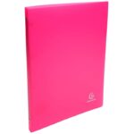 Carpeta Exacompta A4 de 4 anillas de 15 mm, Polipropileno Transparente