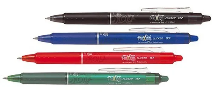Boligrafo Pilot Borrables Frixion Clicker 0,7 mm. - Imagen 1