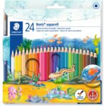 Lápices de colores Acuarelables 24 uds