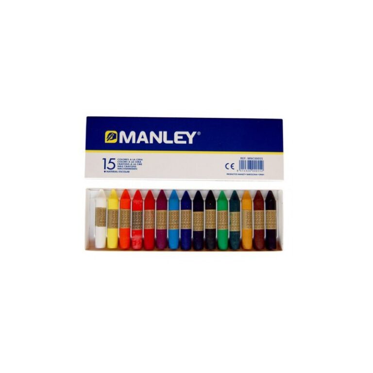 Ceras Manley Pack de 15, multicolor