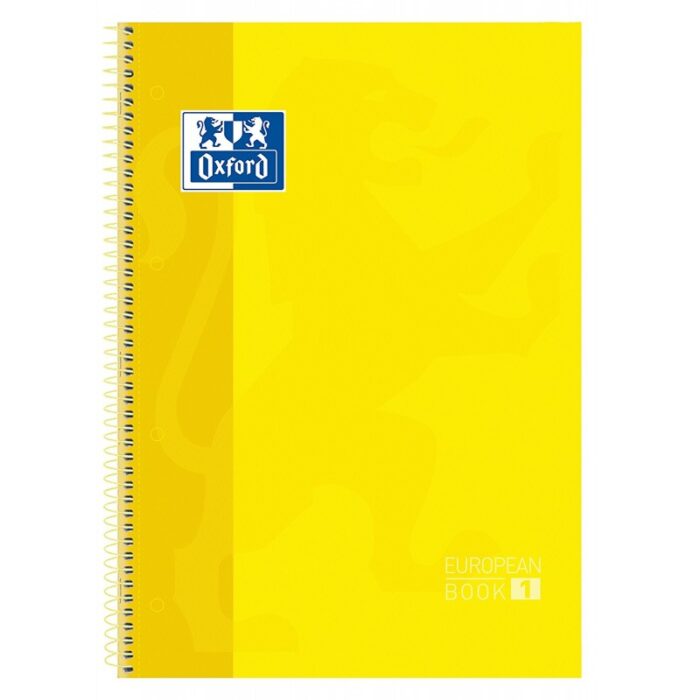 BLOC OXFORD A4+ CUADRICULA 5X5 EUROPEAN BOOK MICROPERFORADO