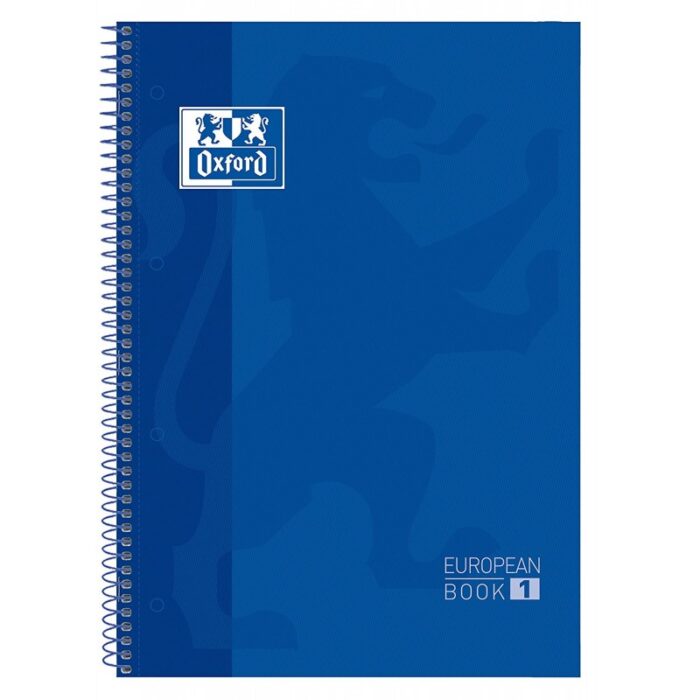 BLOC OXFORD A4+ CUADRICULA 5X5 EUROPEAN BOOK MICROPERFORADO