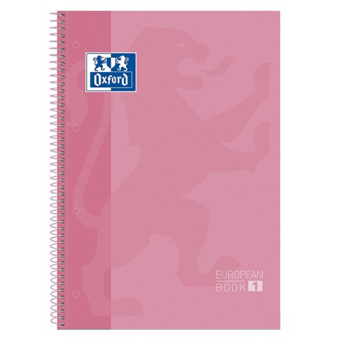 BLOC OXFORD A4+ CUADRICULA 5X5 EUROPEAN BOOK MICROPERFORADO