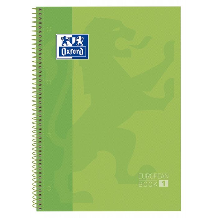 BLOC OXFORD A4+ CUADRICULA 5X5 EUROPEAN BOOK MICROPERFORADO