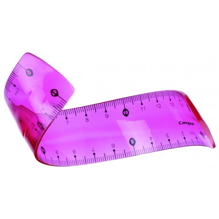 Regla flexible Campus University 15 cm