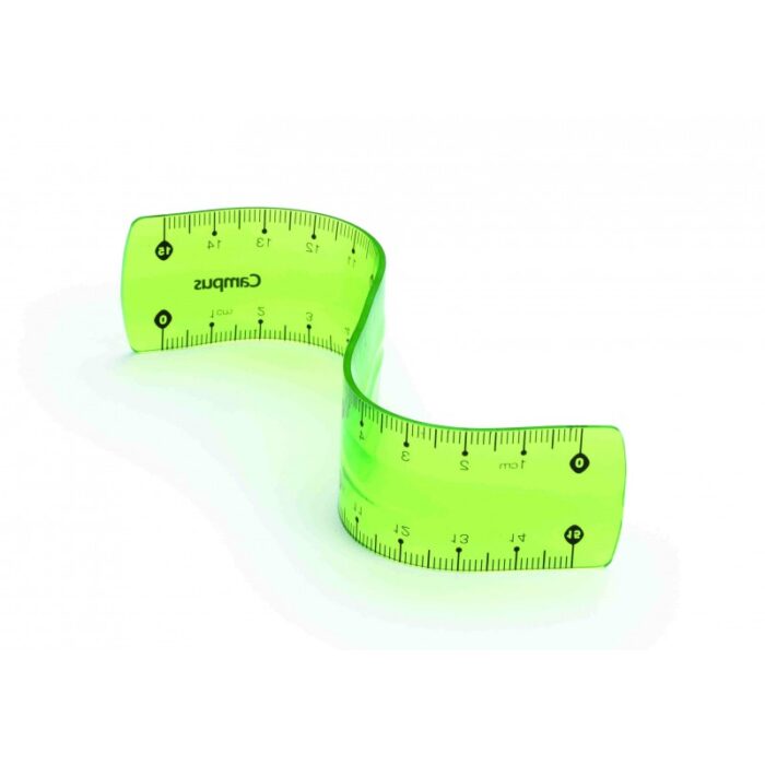 Regla flexible Campus University 15 cm