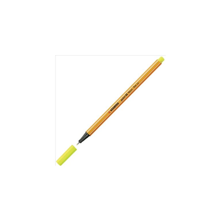 Rotulador Stabilo Point 88 Colores : Azul, Negro, Rojo, Amarillo y Verde