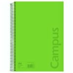 Cuaderno A4 80h tapa polipropileno 90gr pauta 3.5