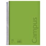 Cuaderno A4 80h tapa polipropileno 90gr pauta 3.5