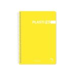 Bloc Espiral Folio Plastic Cuadrícula 5x5 80h 90gr
