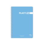 Bloc Espiral Folio Plastic Cuadrícula 5x5 80h 90gr