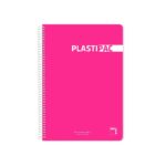 Bloc Espiral Folio Plastic Cuadrícula 5x5 80h 90gr
