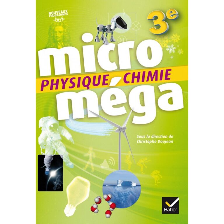 PHYSIQUE-CHIMIE : Hatier Microméga collège Ed. 2017 (9782401000070)
