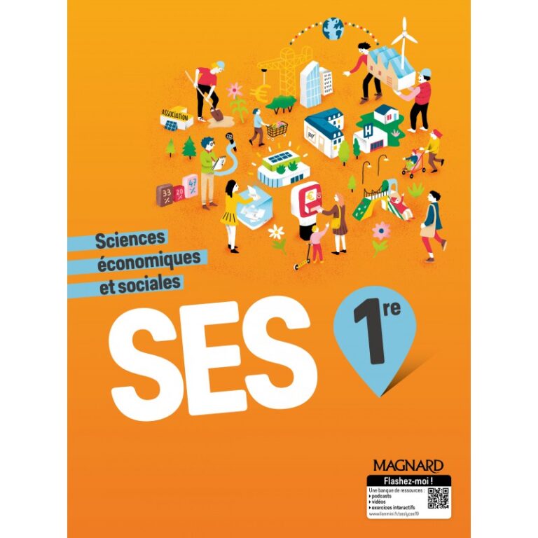 Sciences économiques et sociales 1ère (2019) - Manuel élève (9782210111103)