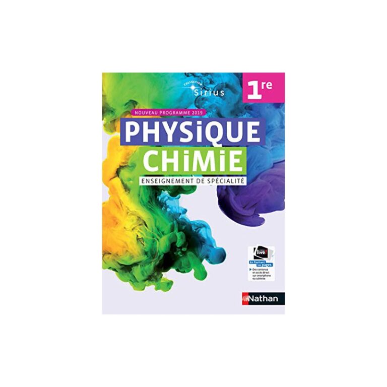 PHYSIQUE-CHIMIE – Programme 2019 (9782091729176)