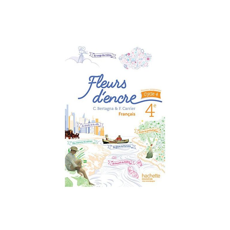 Fleurs d’encre 4ème, édition 2016 (9782013953269 )