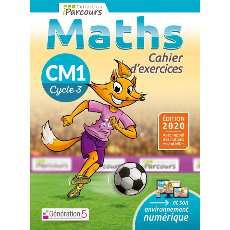 Cahier d'exercices I PARCOURS, édition 2020, CM1 (9782362463402 )