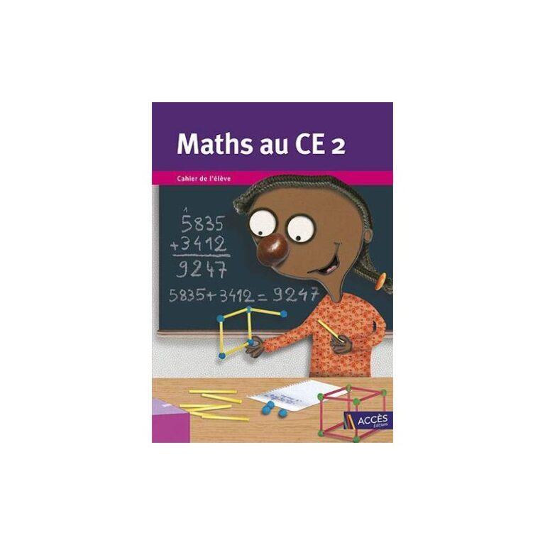 Maths au CE2: Cahier de l'élève ( 978-2383210023 )