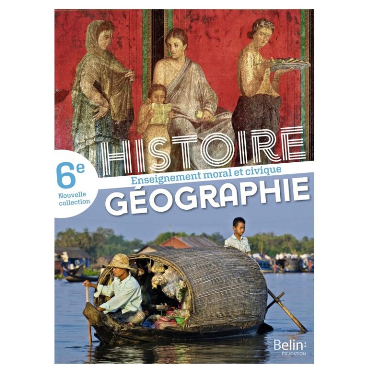 Histoire-Géographie-EMC cycle 3 / 6e - Livre élève-éd 2016 (9782013953061)