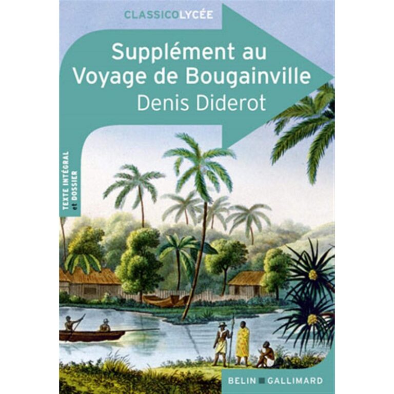 Supplément au voyage de Bougainville (9782701156446)
