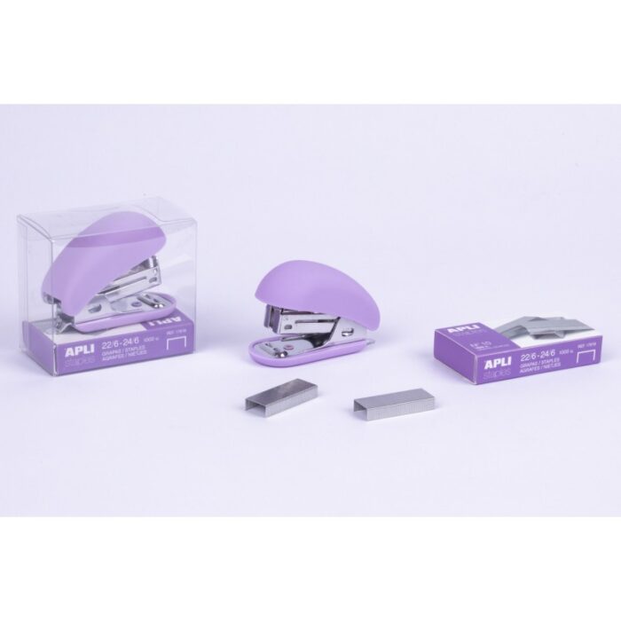 GRAPADORA NORDIK COL.PASTEL + CAJA 1.000 GRAPAS