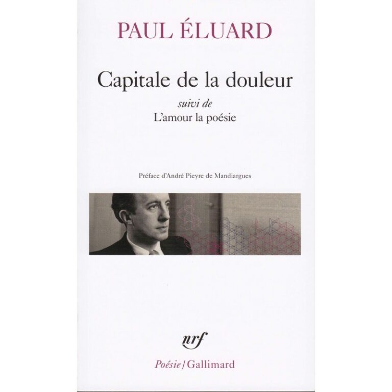Capitale de la douleur ( 9782070300952 )