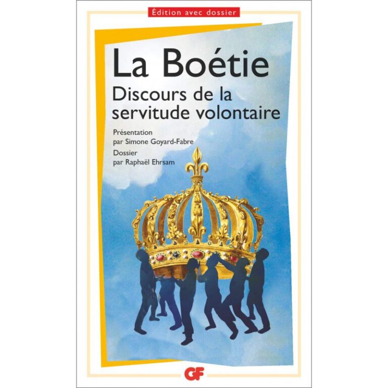 Discours de la servitude volontaire (9782081375017)