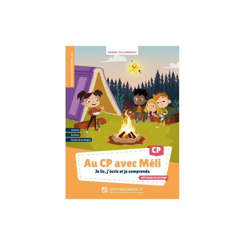 Au CP avec Méli, je lis, j'écris et je comprends 9791040007043