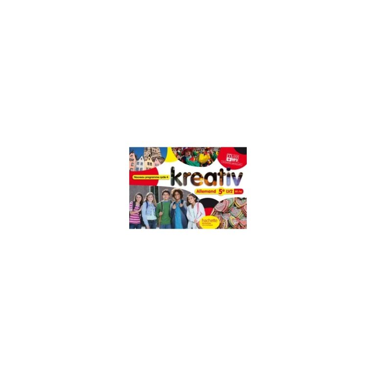 Kreativ allemand cycle 4 / 5e LV2 9782014626872