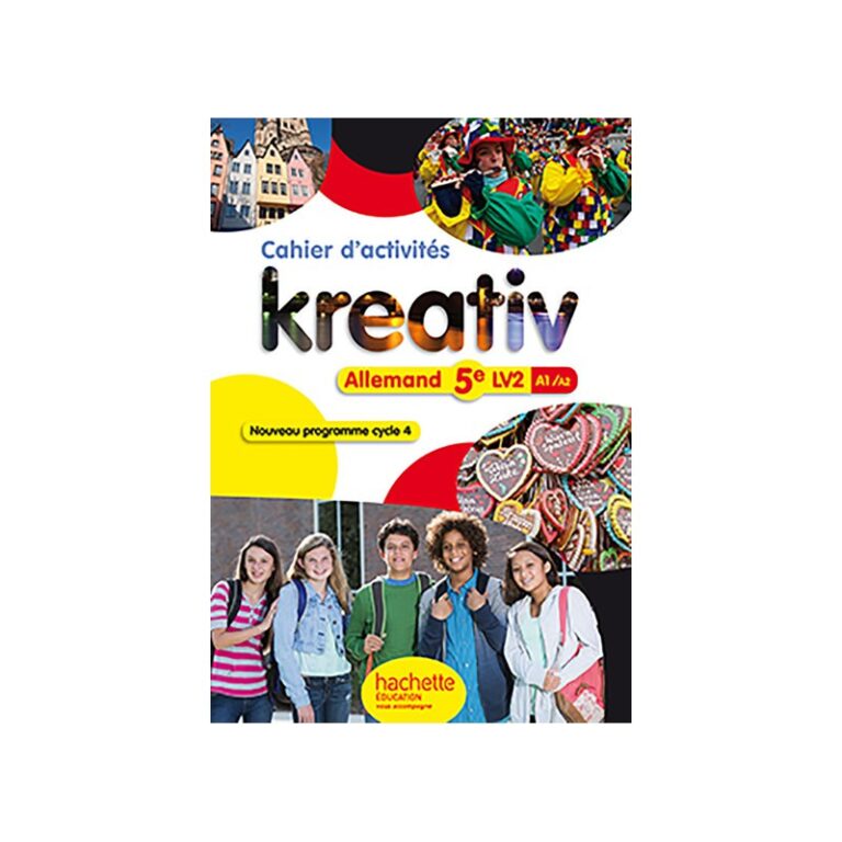 Kreativ allemand cycle 4 / 5e LV2 CAHIER D'ACTIVITÉS 9782014626889