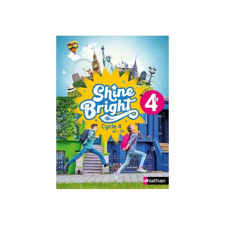 Shine Bright 4e (livre de l’élève) Ed.2023 9782095018184