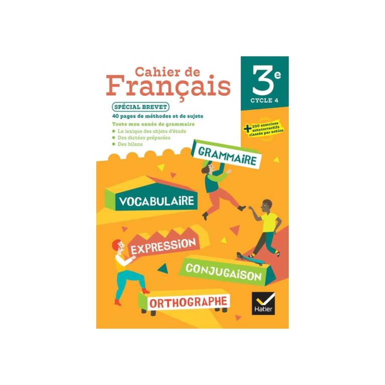 Cahier d'exercice - Edition 2024 3ème 9782401108578