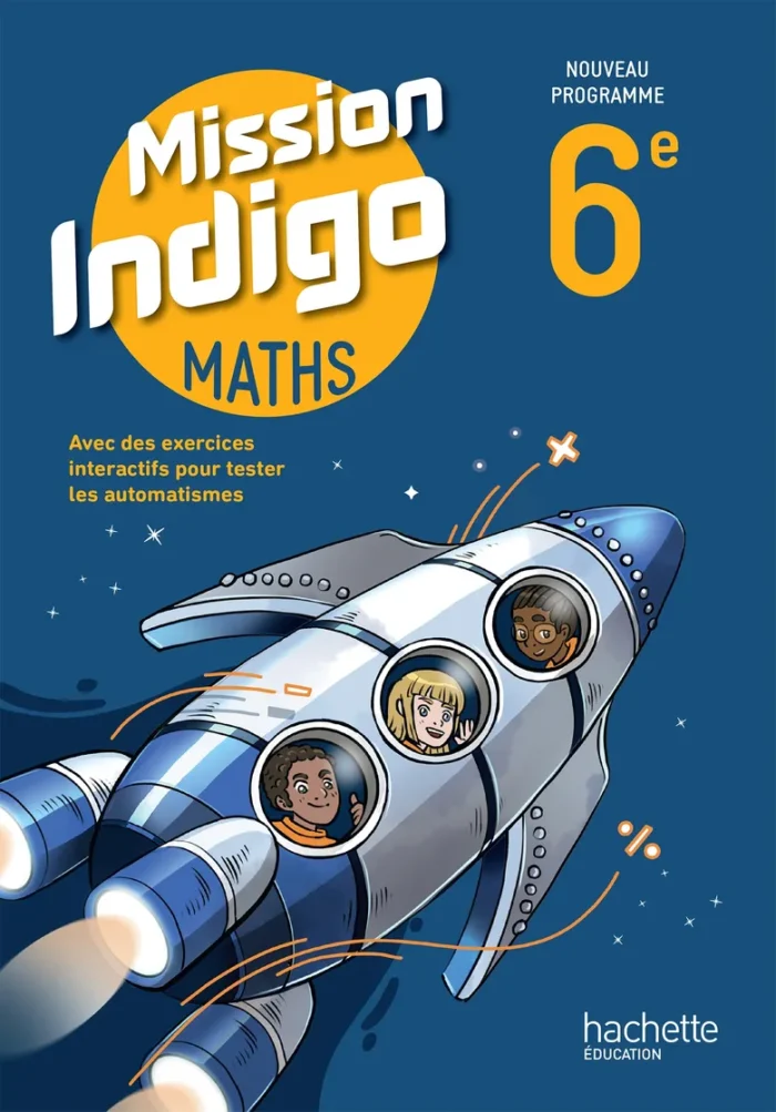 Mission Indigo 6e - Livre élève - Ed. 2025 9782017320500 - Imagen 1